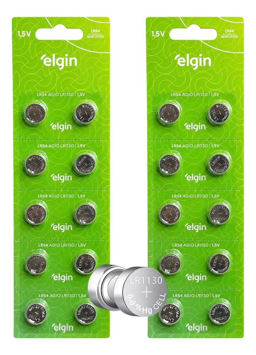 BATERIA LR 1130 - 1,5V ELGIN O PAR